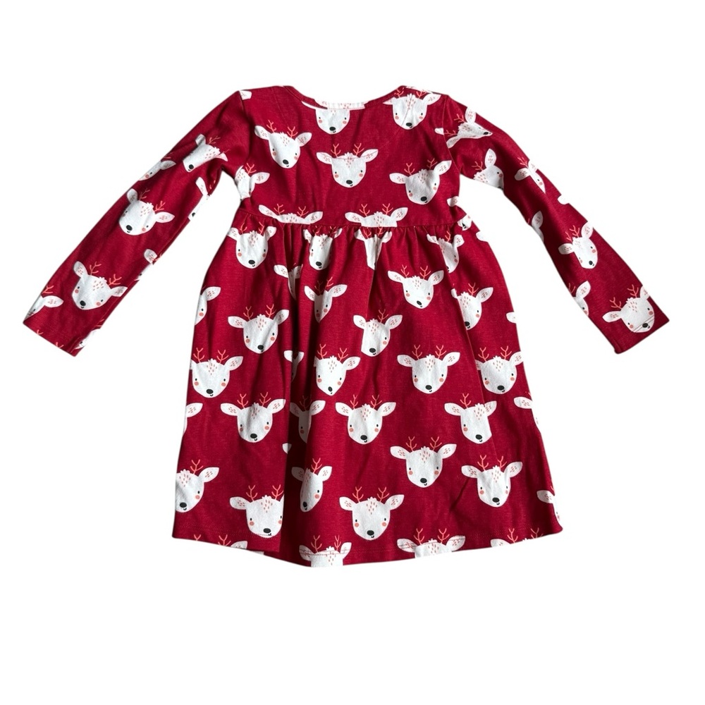 Marks & Spencer Kids Red Reindeer Dress